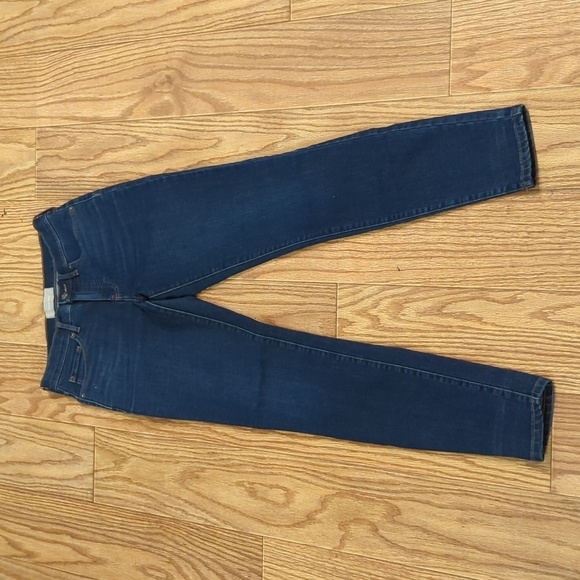 Dark wash skinny ankle jeans size 27 Tall mid-rise with stretch Everlane - Picture 1 of 8